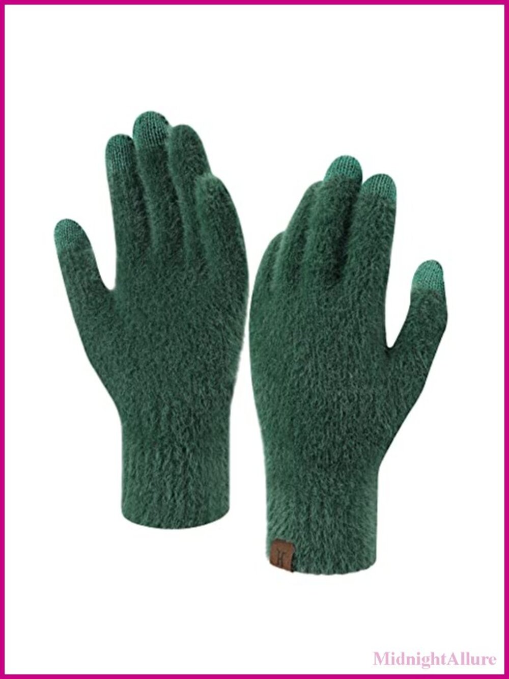 Womens Touchscreen Winter Gloves Nylon Cold Weather Full Finger